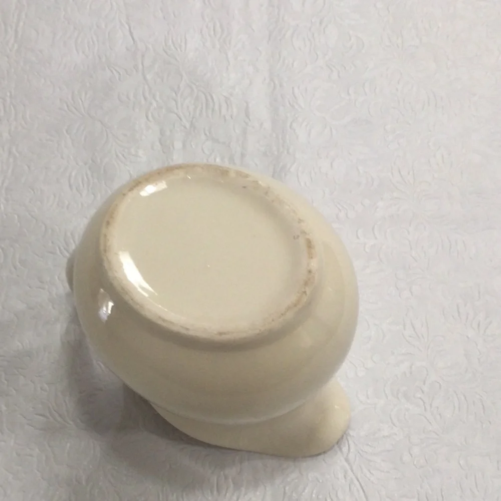Water Pitcher Small Vintage White